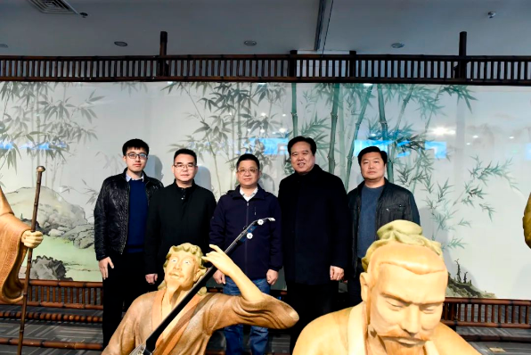 广东省广宁县委陈超常书记一行莅临中竹集团考察