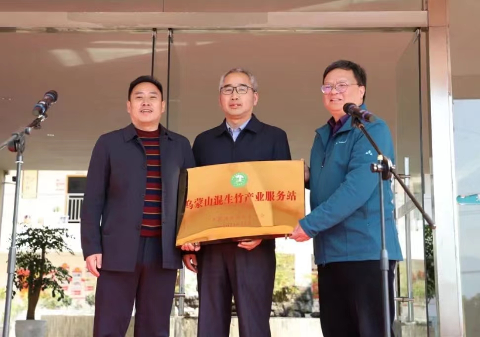 竹讯头条 ｜中国林学会竹子分会决定在云南大关设立“乌蒙山混生竹产业服务站